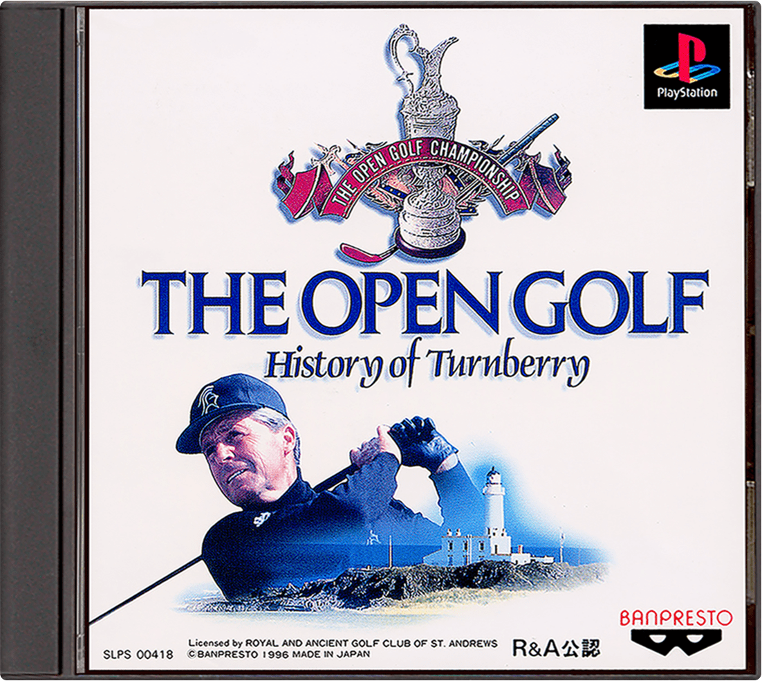 The Open Golf: History Of Turnberry box art for Playstation